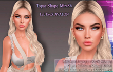 Shape head Lelutka EvoX AVALON 3.1- Topaz