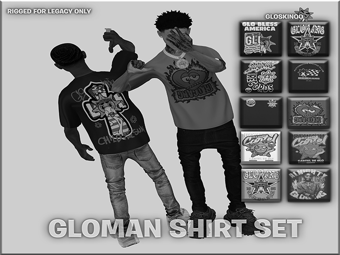 Gloskinoo// GloMan Shirt Set [DEMO]