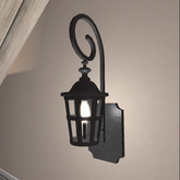 [T&S] Black Steel Wall Light