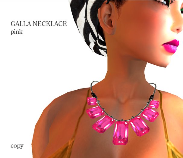GALLA NECKLACE - PINK