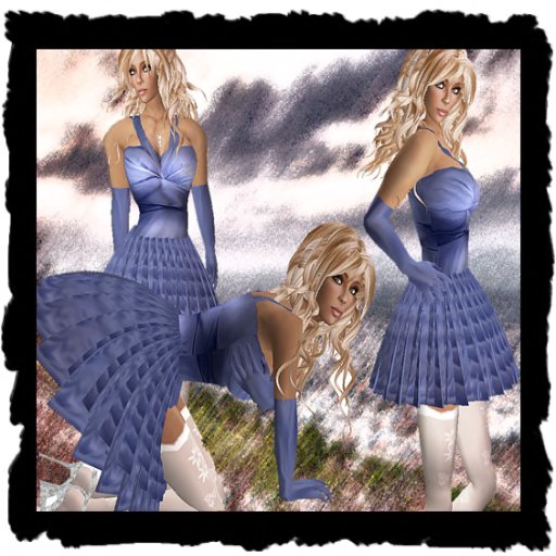 Blue Silk
