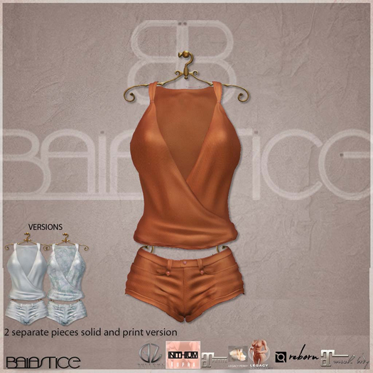 Baiastice_Positano Set-Orange