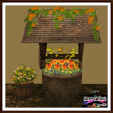 Autumn - Plants - Antique Well and Bucket