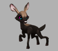 MOUSSE GENSA FEMALE (ANTELOPE DNA) FAWN LOG. BREEDABLE! NO FOOD NECESSARY! MAKE MONEY!