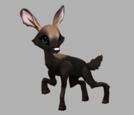 MOUSSE SEAFOAM FEMALE (ANTELOPE DNA) FAWN LOG. BREEDABLE! NO FOOD NECESSARY! MAKE MONEY!