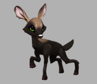 MOUSSE GHASTLY FEMALE (ANTELOPE DNA) FAWN LOG. BREEDABLE! NO FOOD NECESSARY! MAKE MONEY!