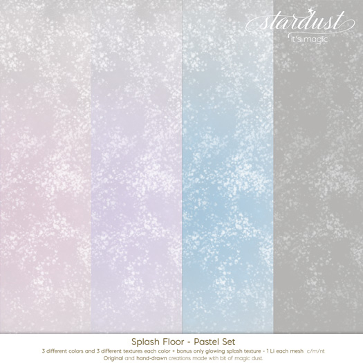 Stardust - Splash Floor - Pastel Set