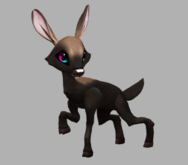 MOUSSE GENSA FEMALE (PINK LIGHTS DNA) FAWN LOG. BREEDABLE! NO FOOD NECESSARY! MAKE MONEY!