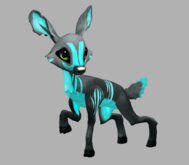 INSIGNIS GHASTLY FEMALE (ANTELOPE DNA) FAWN LOG. BREEDABLE! NO FOOD NECESSARY! MAKE MONEY!