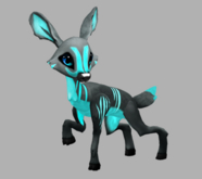 INSIGNIS TEARDROP FEMALE (BLUE LIGHTS DNA) FAWN LOG. BREEDABLE! NO FOOD NECESSARY! MAKE MONEY!