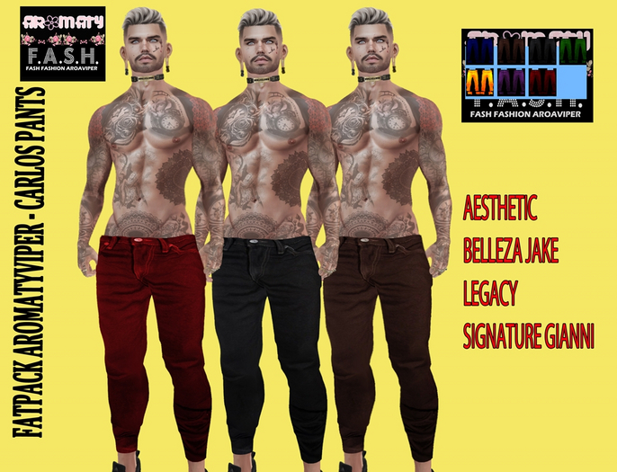 FATPACK AROMATYVIPER - CARLOS PANTS