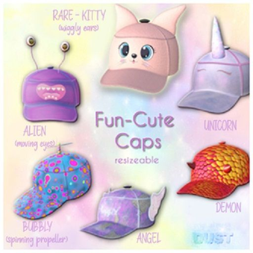3 DUST: Fun-cute Cap Bubbly