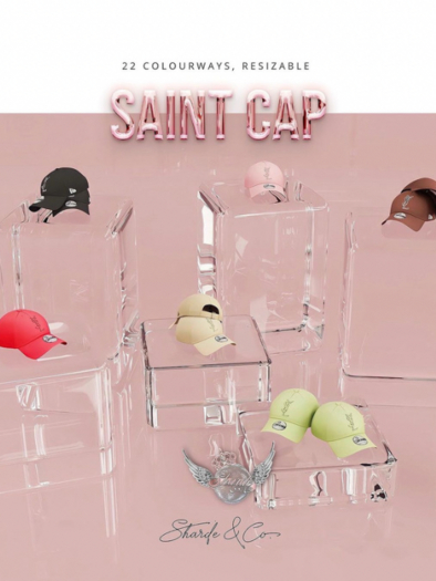 SHARDE $ The Saint Cap - $ FATPACK $
