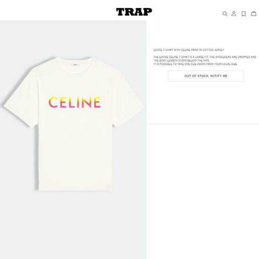 TRAP - CLNE COLORFUL WHTE