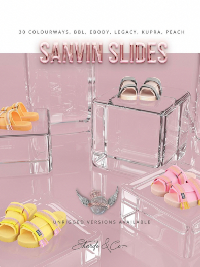 SHARDE $ Sanvin Slides - FATPACK