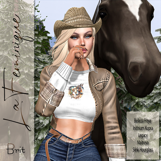 La Feminique Brit - Boho Horses