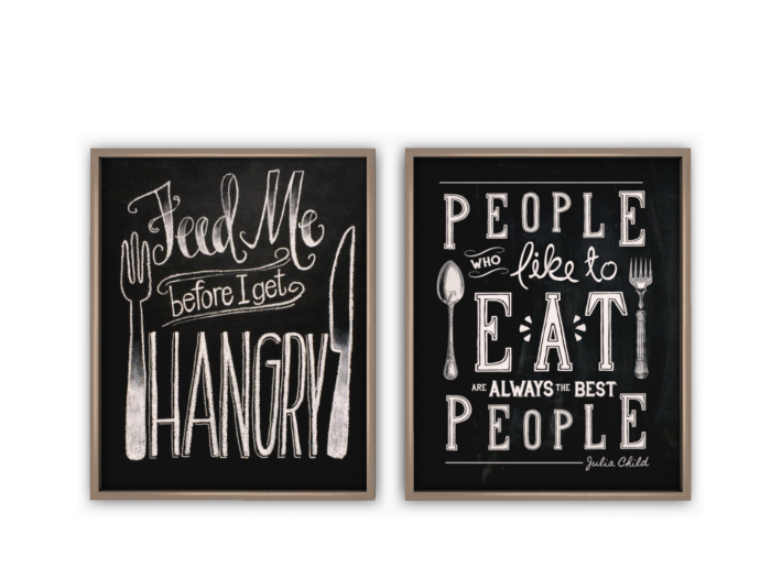 Deco Soup Kitchen Chalk Art  