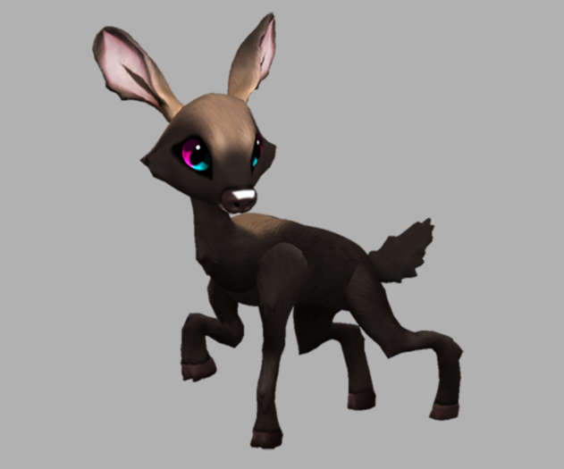 Mousse Gensa Female YellowLights (DNA) Fawn Log. Breedable! No food necessary! Make money!