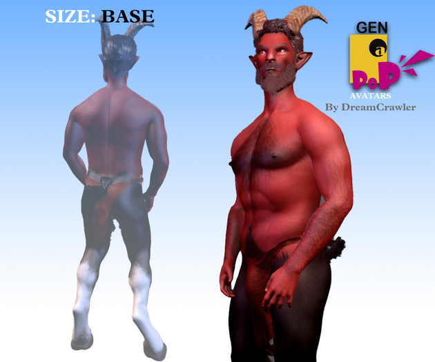 [GENaPOP] Faun - Pan - Satyr (Base size)