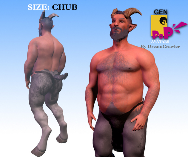 [GENaPOP] Faun - Pan - Satyr (Chub size)