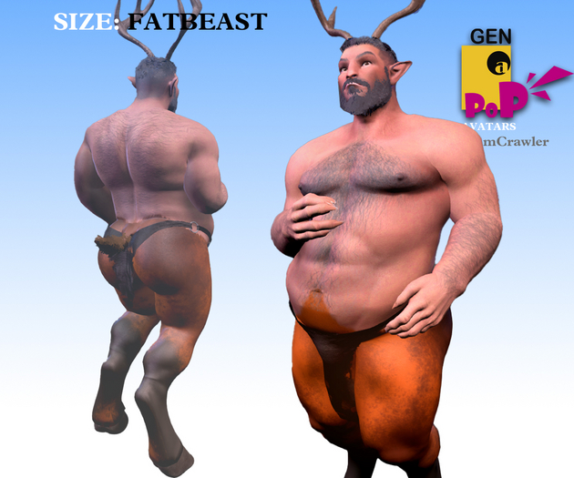 [GENaPOP] Faun - Pan - Satyr (FatBeast size)