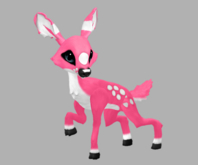 Passion Slate Male No Antlers Fawn Log. Breedable! No food necessary! Make money!