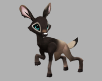 Elky Cyan Female Deer (DNA) Fawn Log. Breedable! No food necessary! Make Money!
