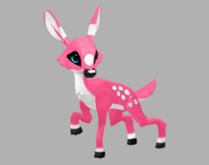 Passion Splashy Female No Antlers Fawn Log. Breedable! No food necessary! Make money!