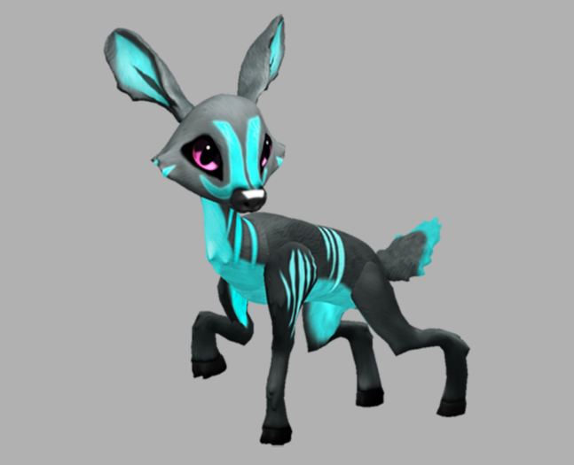 Insignis Bubblegum Female PinkLights (DNA) Fawn Log. Breedable! No food necessary! Make money!