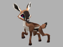 Anty Gensa Female Deer (DNA) Fawn Log. Breedable! No food necessary! Make money!