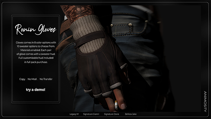 Animosity - Ronin Gloves - Fatpack