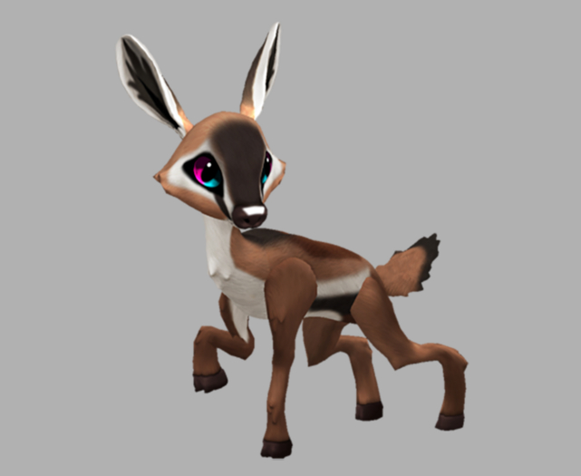 Anty Gensa Female PinkLights (DNA) Fawn Log. Breedable! No food necessary! Make money!