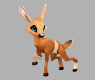 Capra Cyan Female Deer (DNA) Fawn Log. Breedable! No food necessary! Make money!