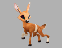 Capra Gensa Female VenomLights (DNA) Fawn Log. Breedable! No food necessary! Make money!