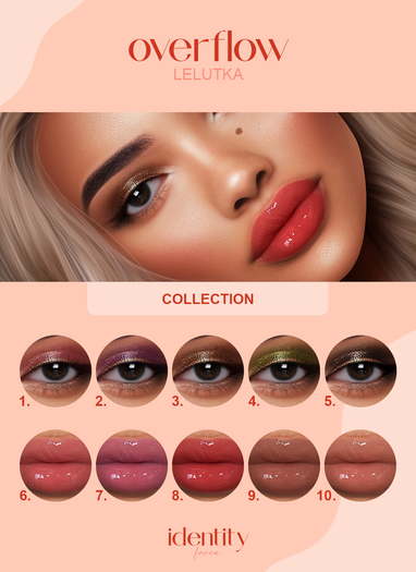 identity faces - lelutka overflow collection