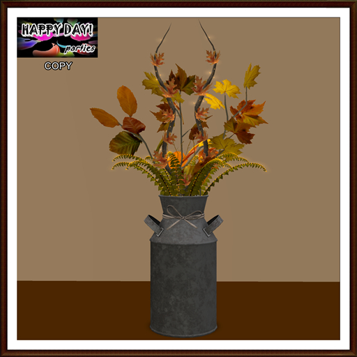 Autumn - Milk Jug Autumn Decor