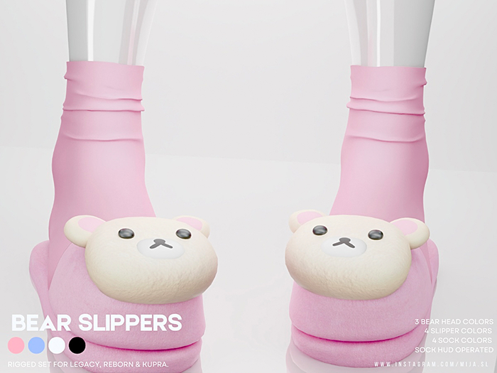 mija: bear slippers FP *unpacker*