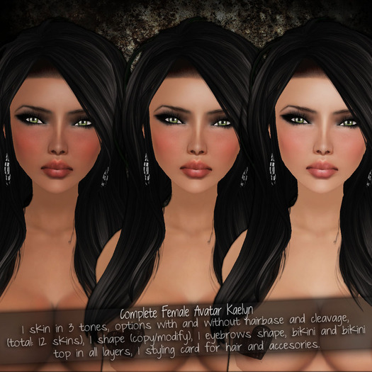 C.E - DEMO Complete Female avatar Kaelyn
