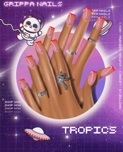 Grippa Shorties:: Tropics Set