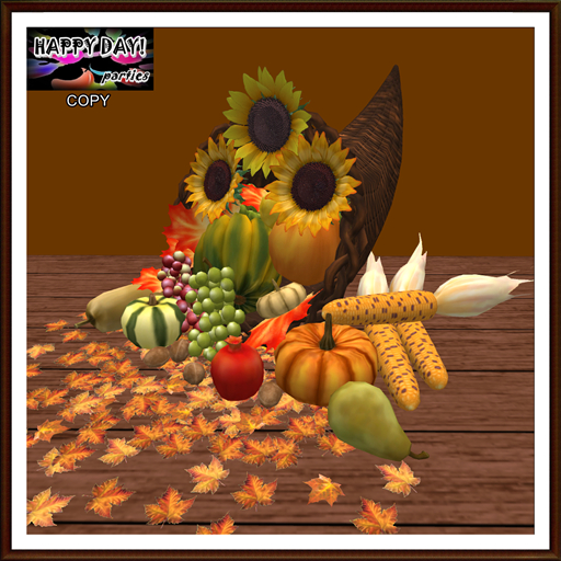 Autumn - Harvest Cornucopia