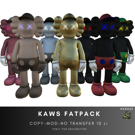 .:.MEROGE.:. Kaws fatpack