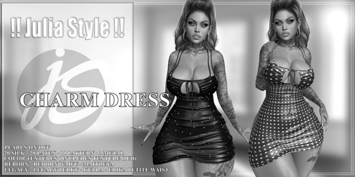 DEMO !! Julia Style !! Charm Dress ADD