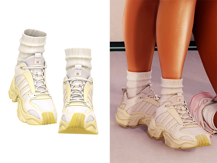 YALLA ~ Jessica Sneakers [BEIGE]
