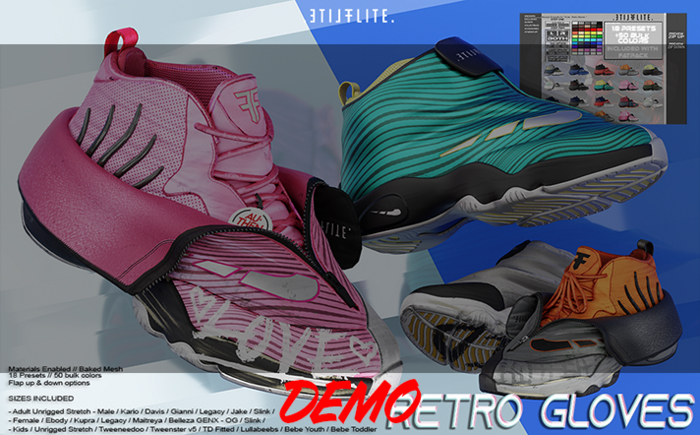 DEMO - Flite.-Retro Gloves