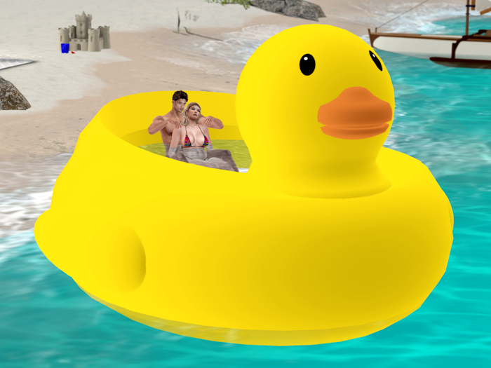 Rubber Ducky Hot Tub (Moderate)