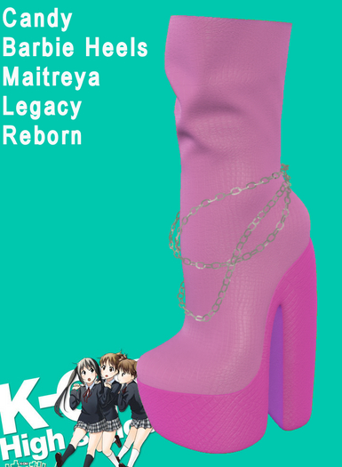 KO-H Candy Barbie Heels