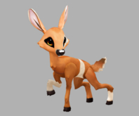 Capra Pyro Female Antelope (DNA) Fawn Log. Breedable! No food necessary! Make money!