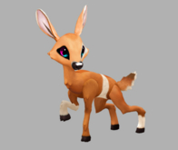 Capra Gensa Male No Antlers Fawn Log. Breedable! No food necessary! Make money!