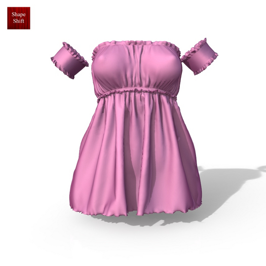 Pink Ruffle Dress Kupra Kups Reborn