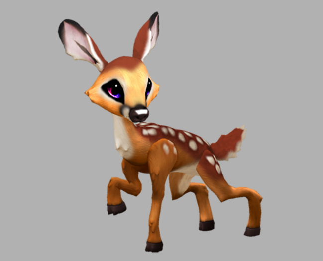 Fawny Pinkle Female Deer (DNA) Fawn Log. Breedable! No food necessary! Make money!